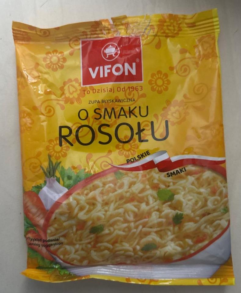 Zdjęcia - zupa błyskawiczna o smaku rosołu vifon