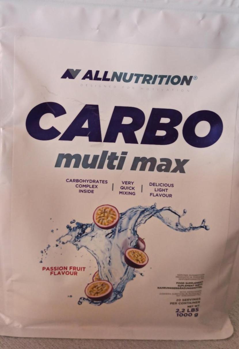 Zdjęcia - Carbo multi max passion fruit Allnutrition