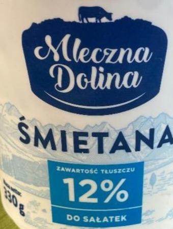 Zdjęcia - Śmietana Mleczna Dolina 12% do sałatek