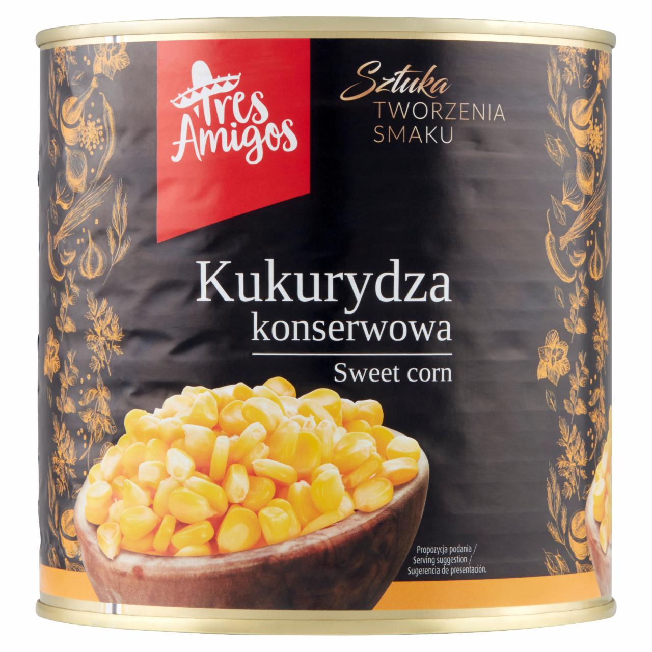 Zdjęcia - Tres Amigos Kukurydza konserwowa 2,12 kg