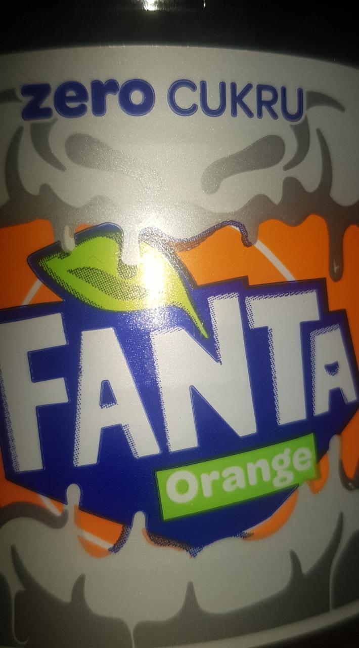 Zdjęcia - Fanta Zero Sugar Napój gazowany o smaku pomarańczowym 330 ml