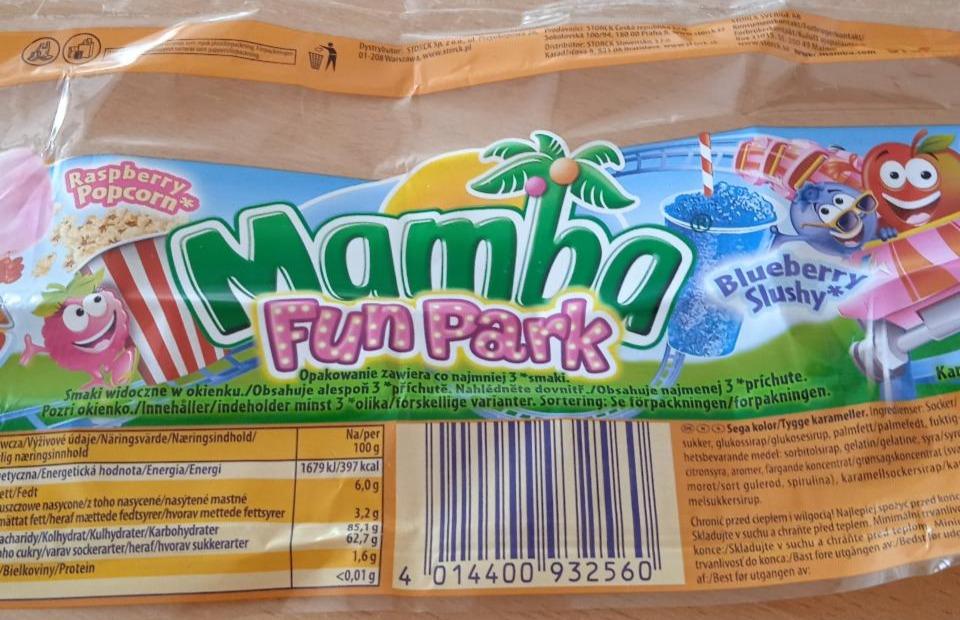 Zdjęcia - Mamba Fun Park Gumy rozpuszczalne 106 g (4 x 26,5 g)