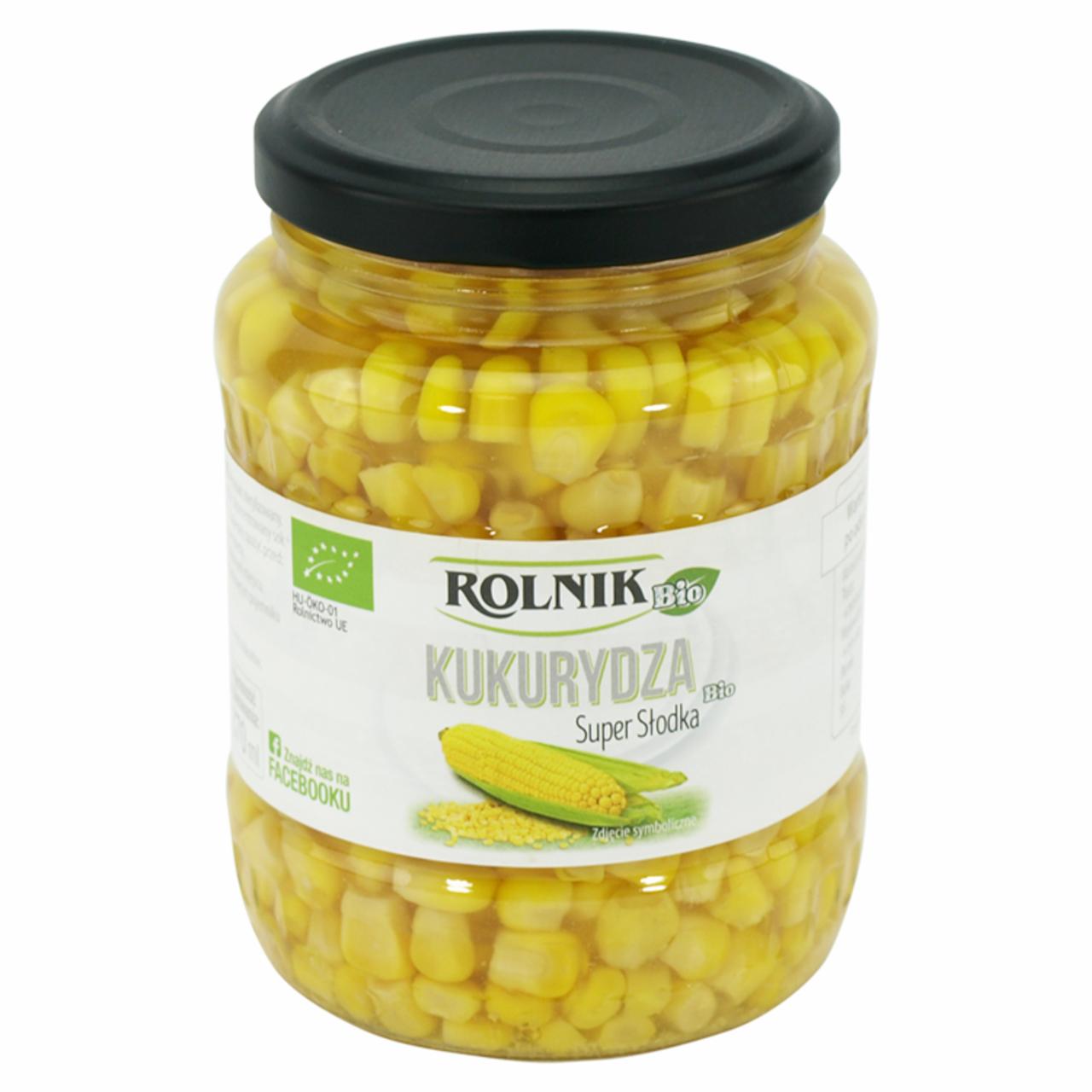 Zdjęcia - Rolnik Bio Kukurydza super słodka 330 g