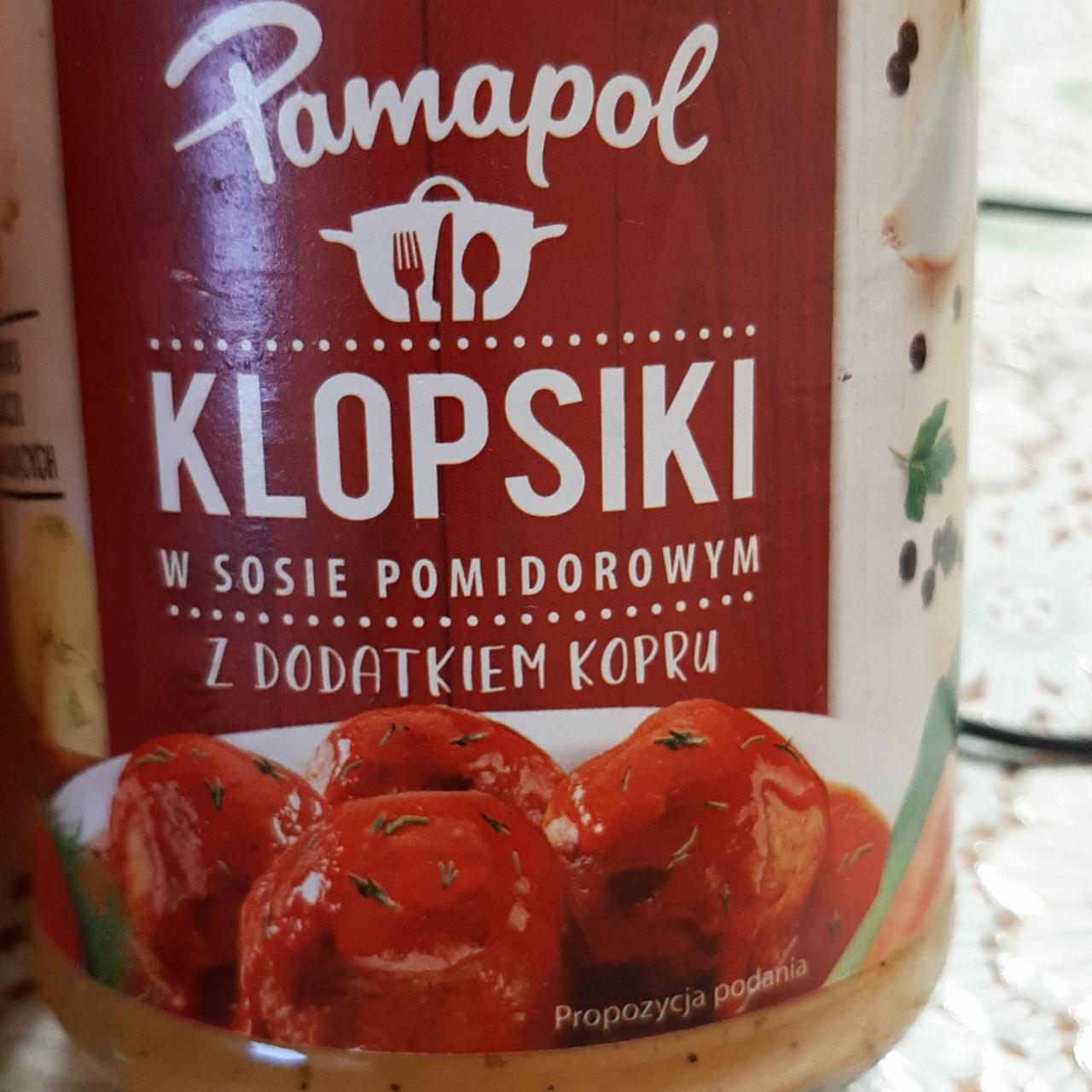 Zdjęcia - Pamapol Klopsiki w sosie pomidorowym z dodatkiem kopru 500 g