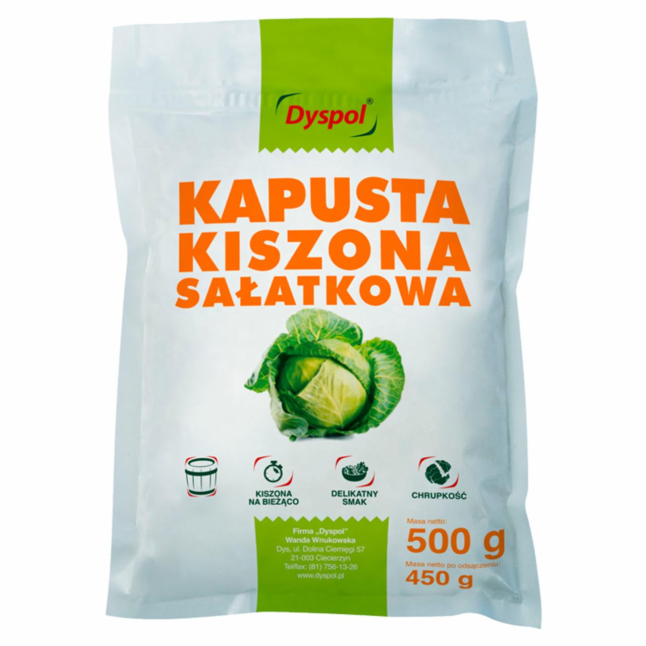 Zdjęcia - Dyspol Kapusta kiszona sałatkowa 500 g