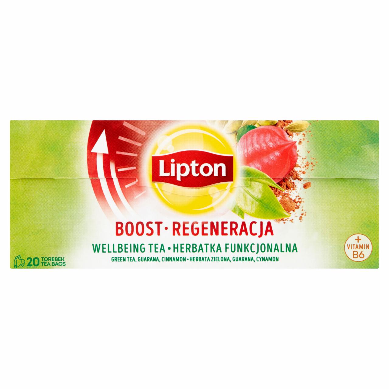 Zdjęcia - Lipton Regeneracja Herbatka funkcjonalna 32 g (20 torebek)