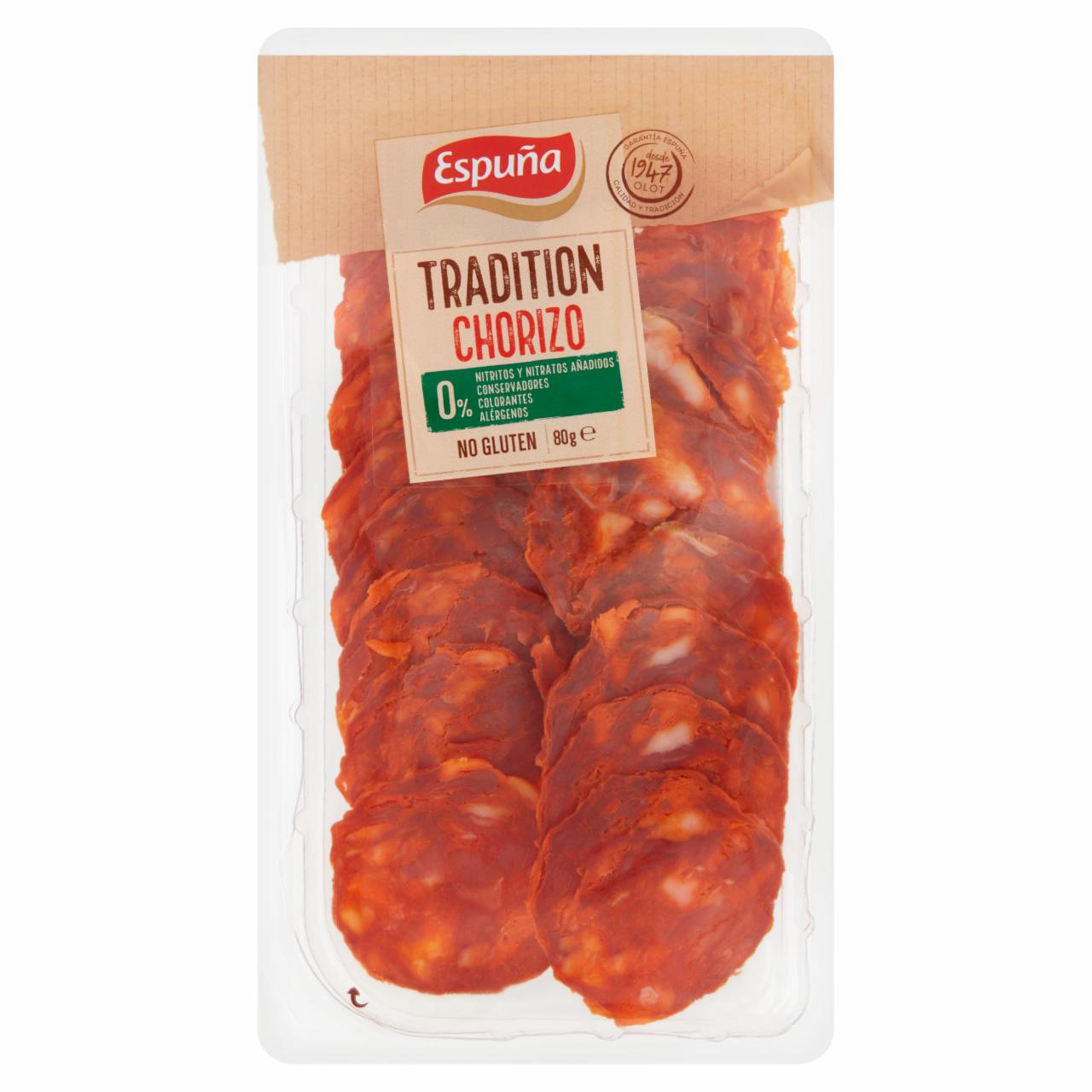 Zdjęcia - Espuña Chorizo Kiełbasa wieprzowa 80 g