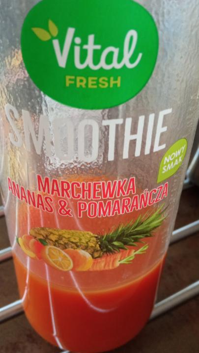 Zdjęcia - Smoothie marchew ananas pomarancza Vital Fresh