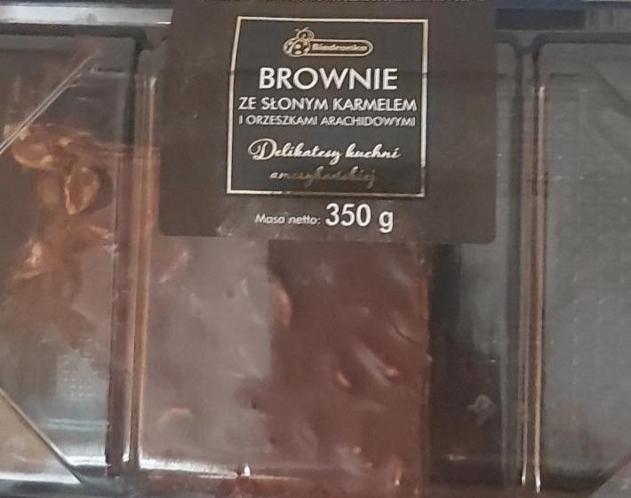 Zdjęcia - Brownie ze słonym karmelem Biedronka