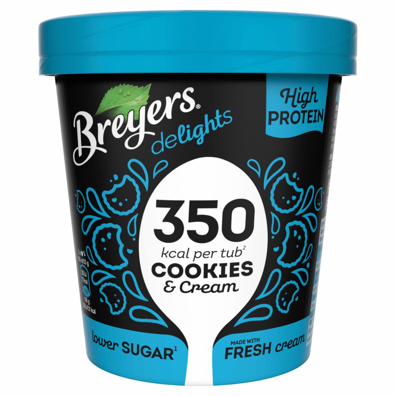 Zdjęcia - Breyers Delights Cookie & Cream Lody 500 ml