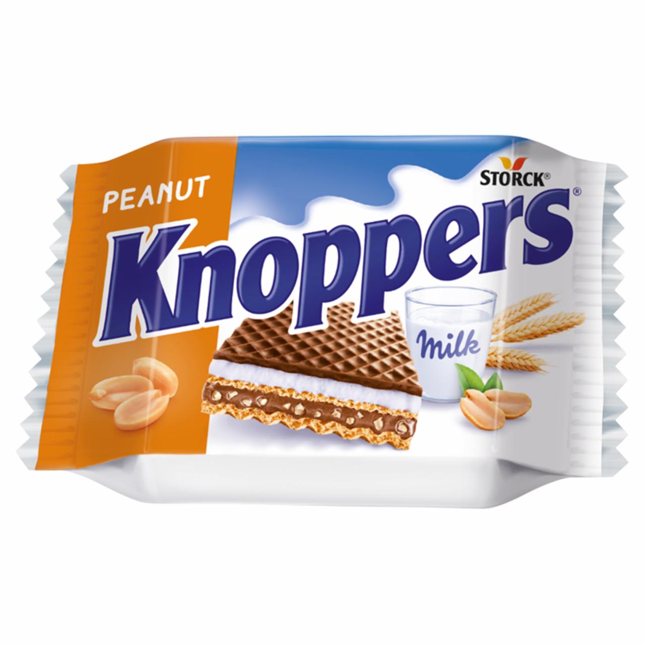 Zdjęcia - Knoppers Peanut Wafelek mleczno-orzeszkowy 75 g (3 x 25 g)