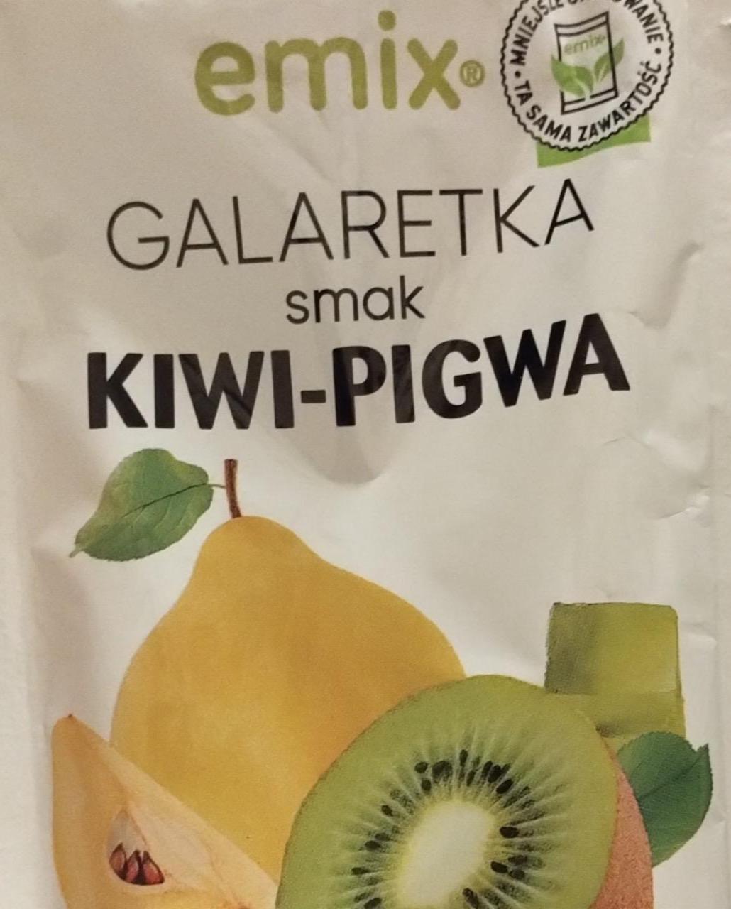 Zdjęcia - Galaretka smak kiwi-pigwa Emix