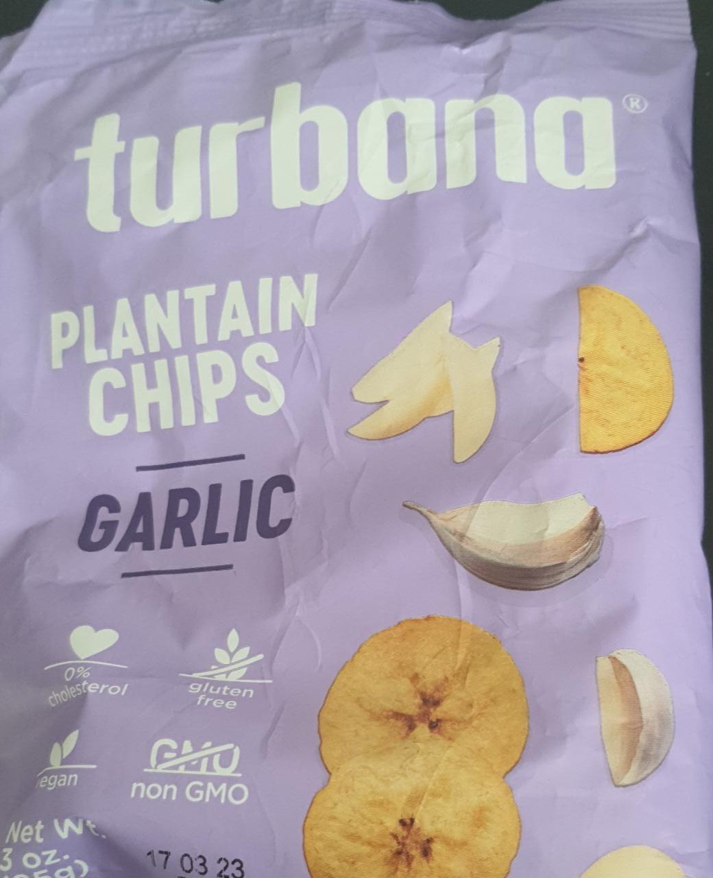 Zdjęcia - Plantain chips garlic Turbana