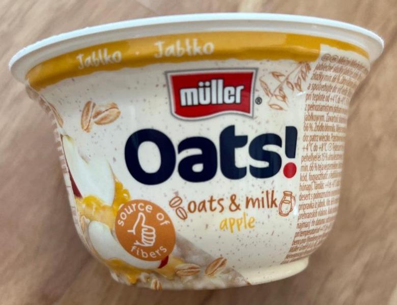 Zdjęcia - Oats! oats & milk apple Müller