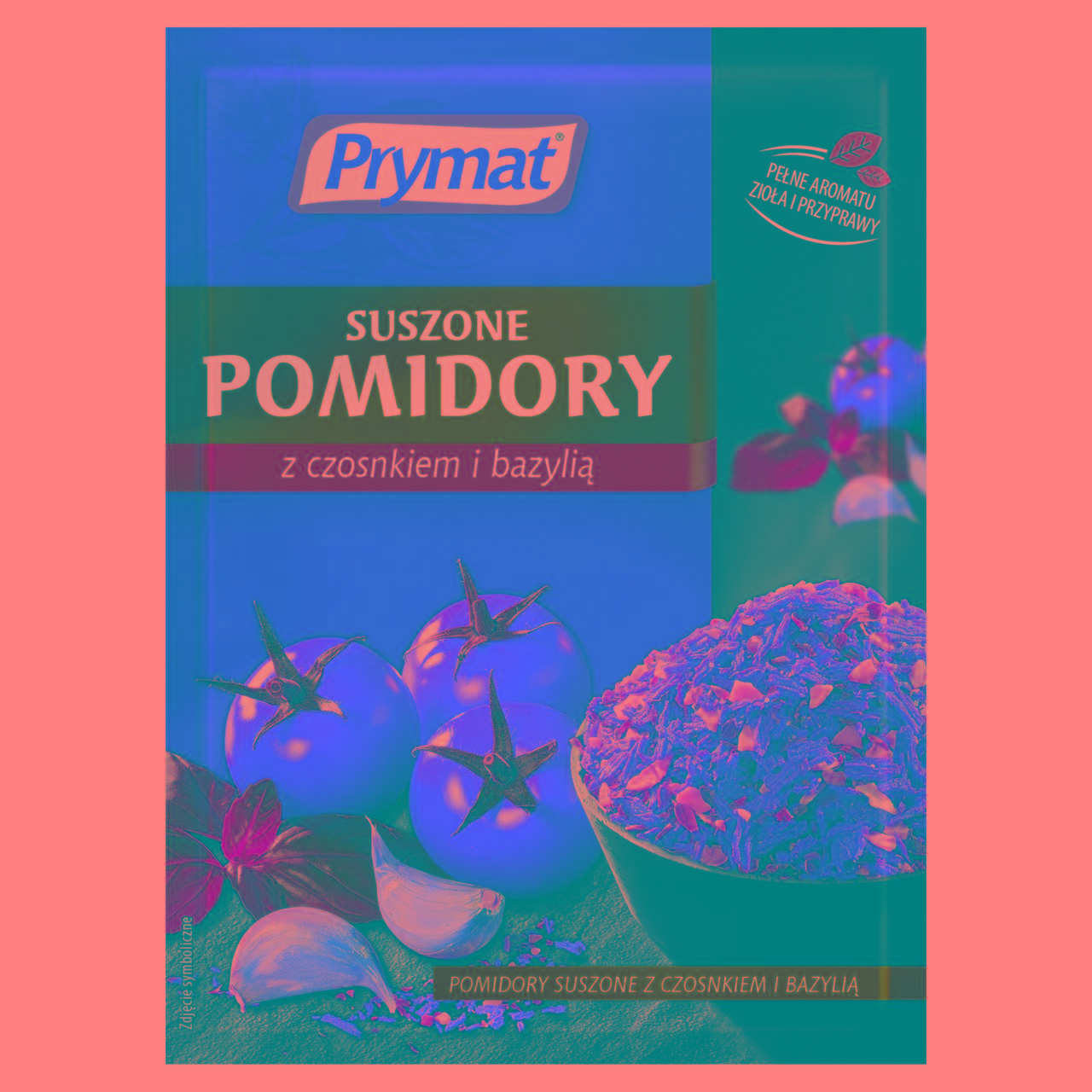 Zdjęcia - Prymat Suszone pomidory z czosnkiem i bazylią 15 g