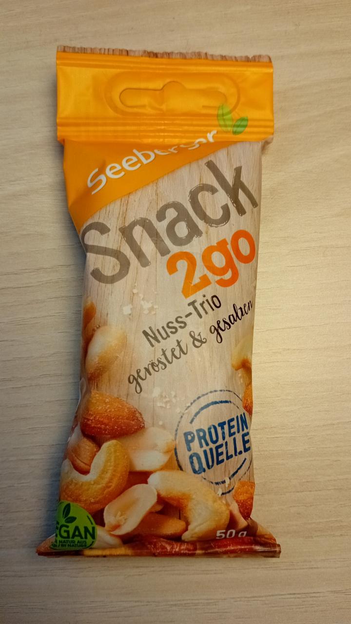 Zdjęcia - Snack 2go Nuss-trio Seeberger