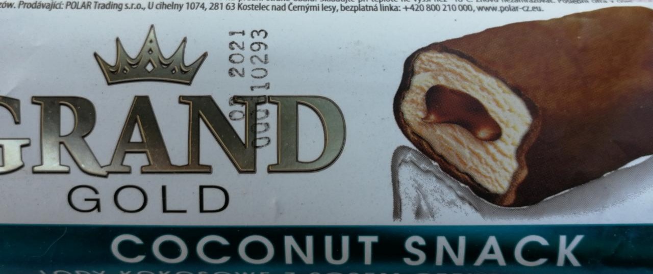Zdjęcia - Lody Grand Gold ciconut snack