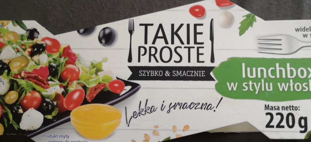 Zdjęcia - Lunchbox w stylu włoskim Takie proste