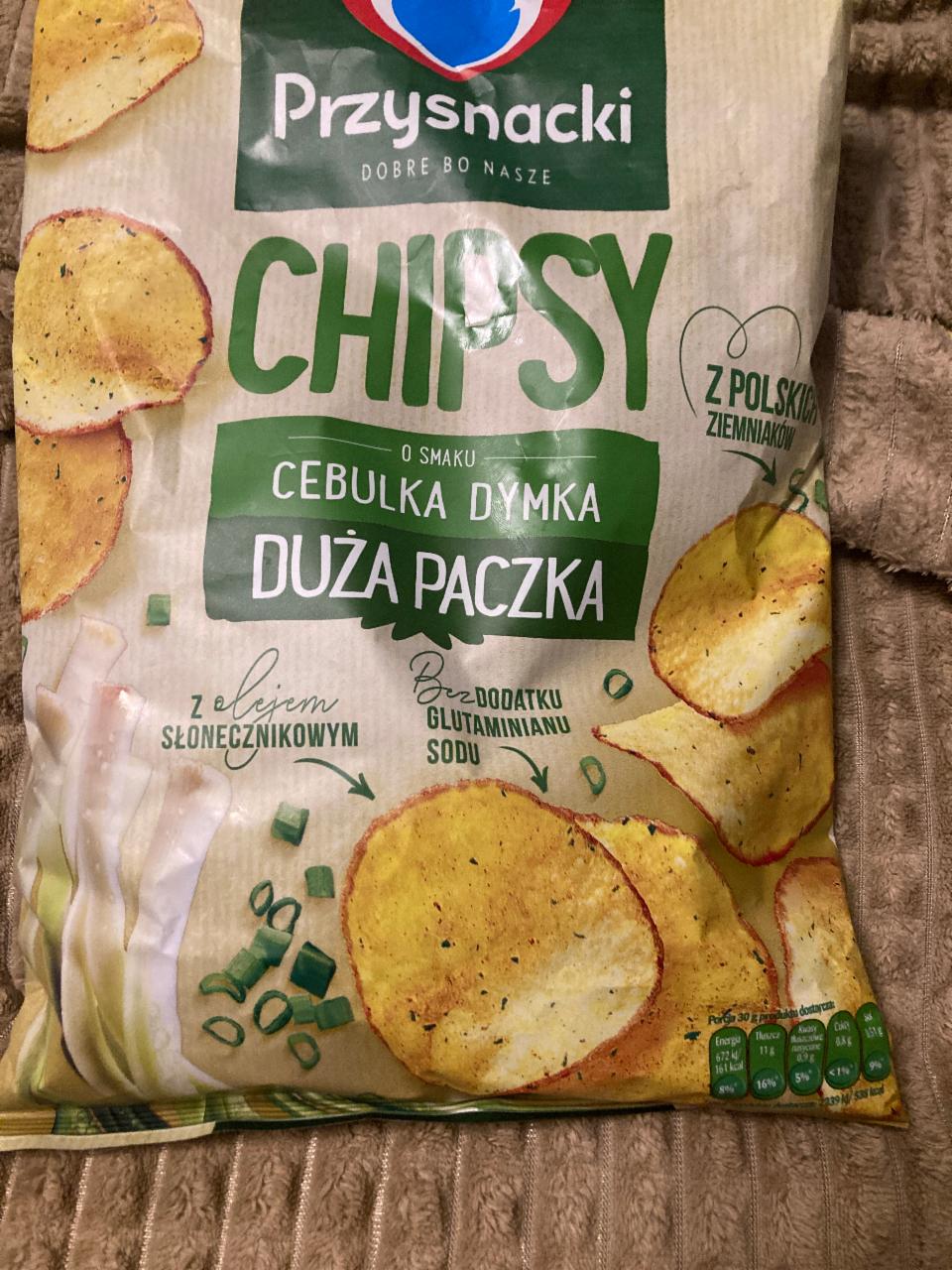 Zdjęcia - Chipsy o smaku cebulka dymka Przysnacki