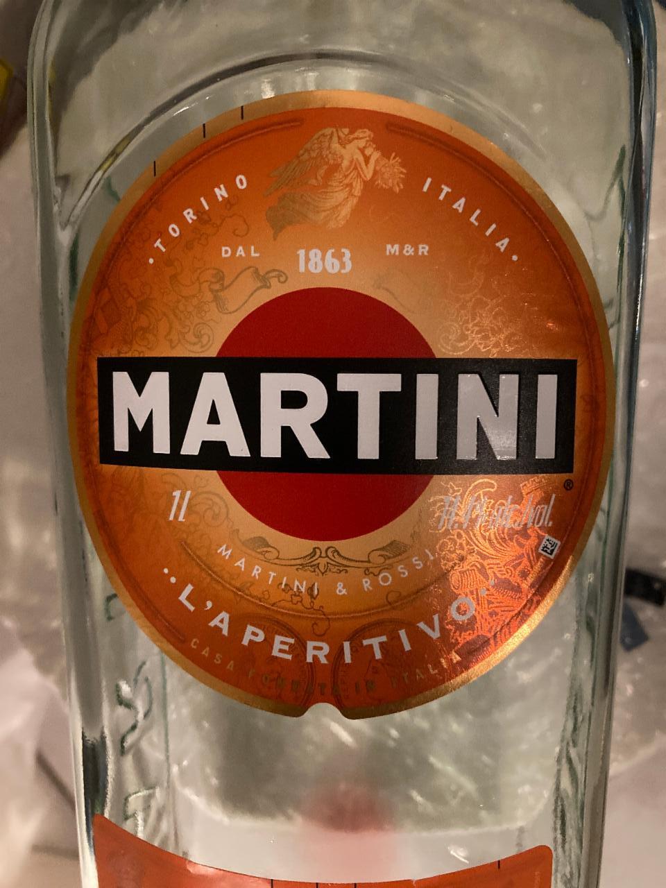 Martini Fiero 14,4% - kalorie, kJ i wartości odżywcze