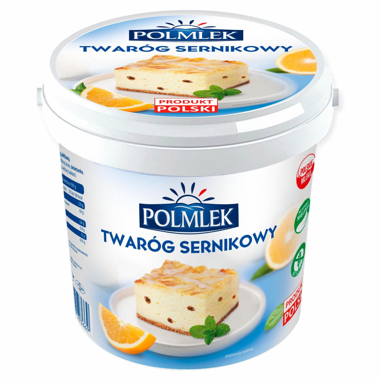 Zdjęcia - Polmlek Twaróg sernikowy 1 kg