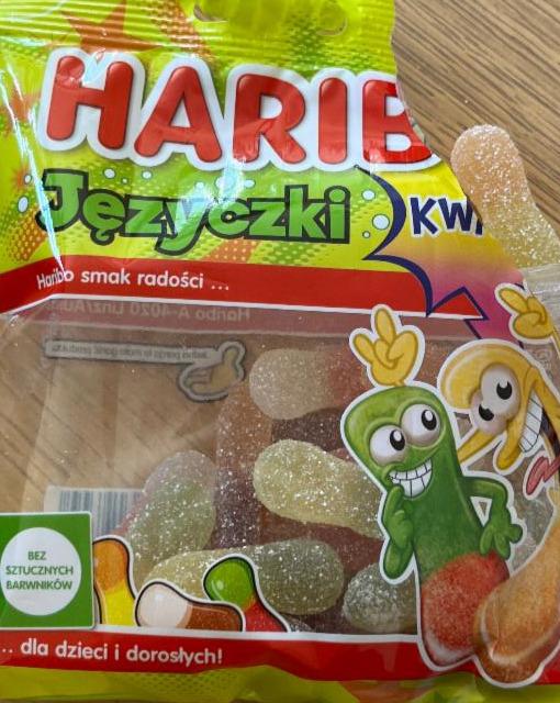 Zdjęcia - Języczki Żelki o smaku owocowym kwaśne Haribo