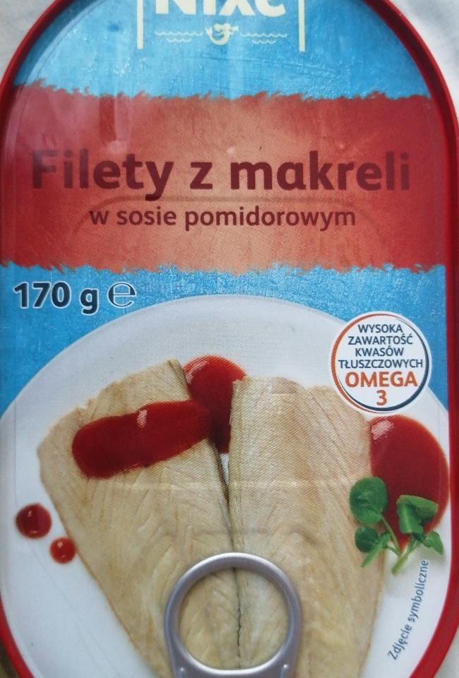 Zdjęcia - Filety z makreli w sosie pomidorowym Nixe