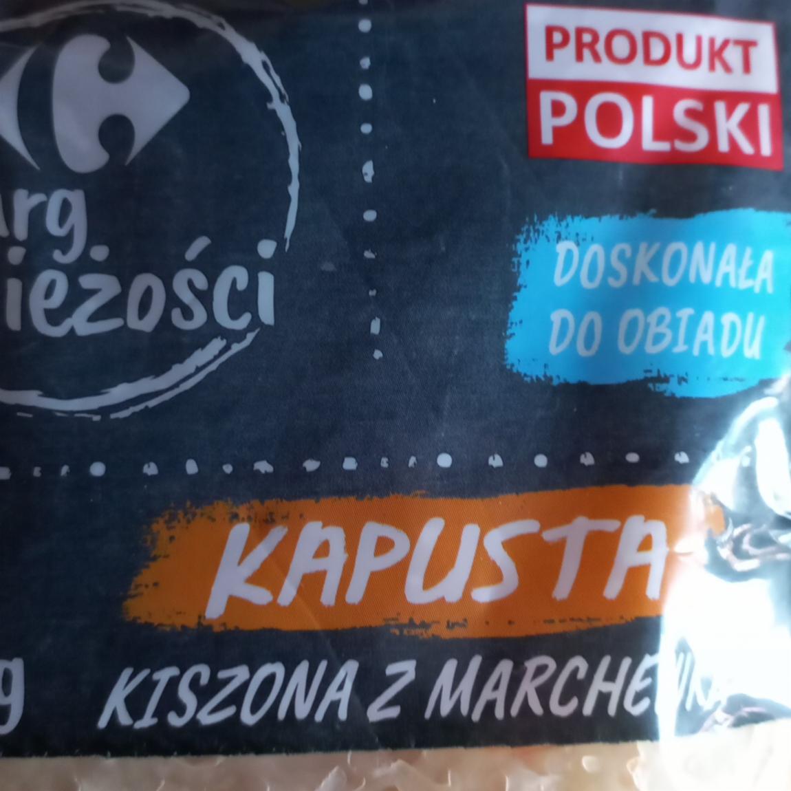 Zdjęcia - Kapusta kiszona z marchewką Carrefour Targ świeżości