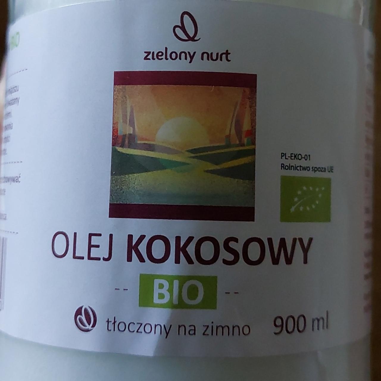 Zdjęcia - Olej kokosowy bio Zielony Nurt