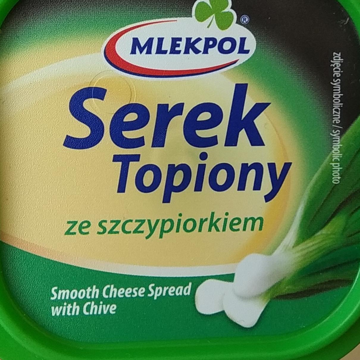 Zdjęcia - Serek topiony ze szczypiorkiem Mlekpol