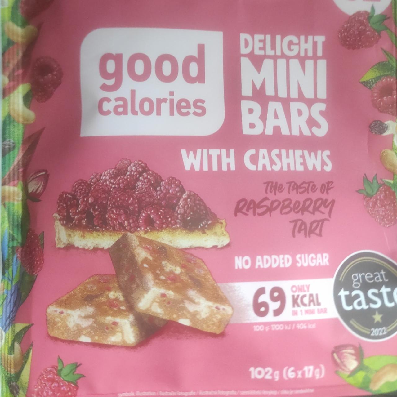 Zdjęcia - Delight mini bars with cashews Good calories