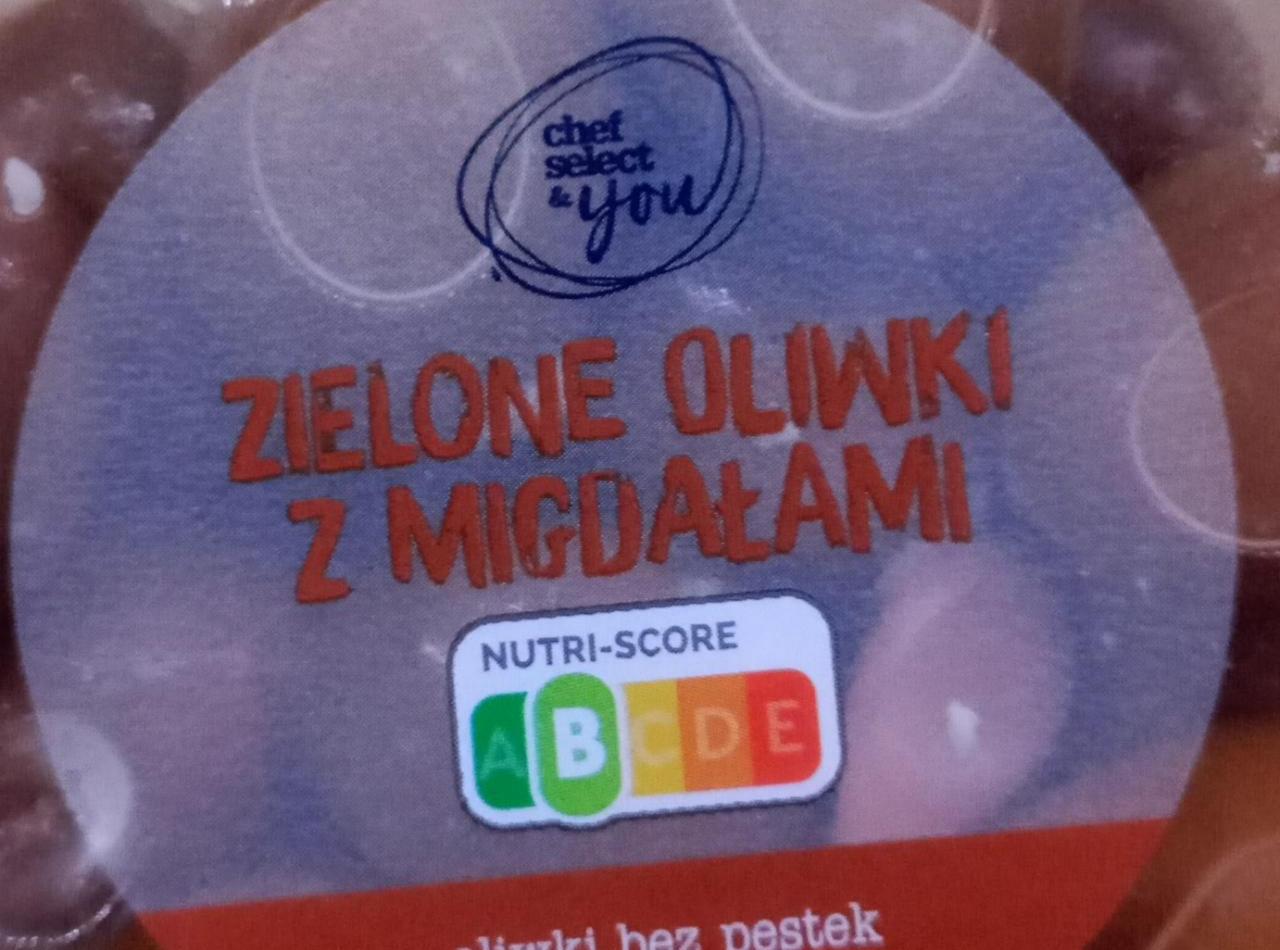 Zdjęcia - Zielone oliwki nadziewane migdałami Chef Select