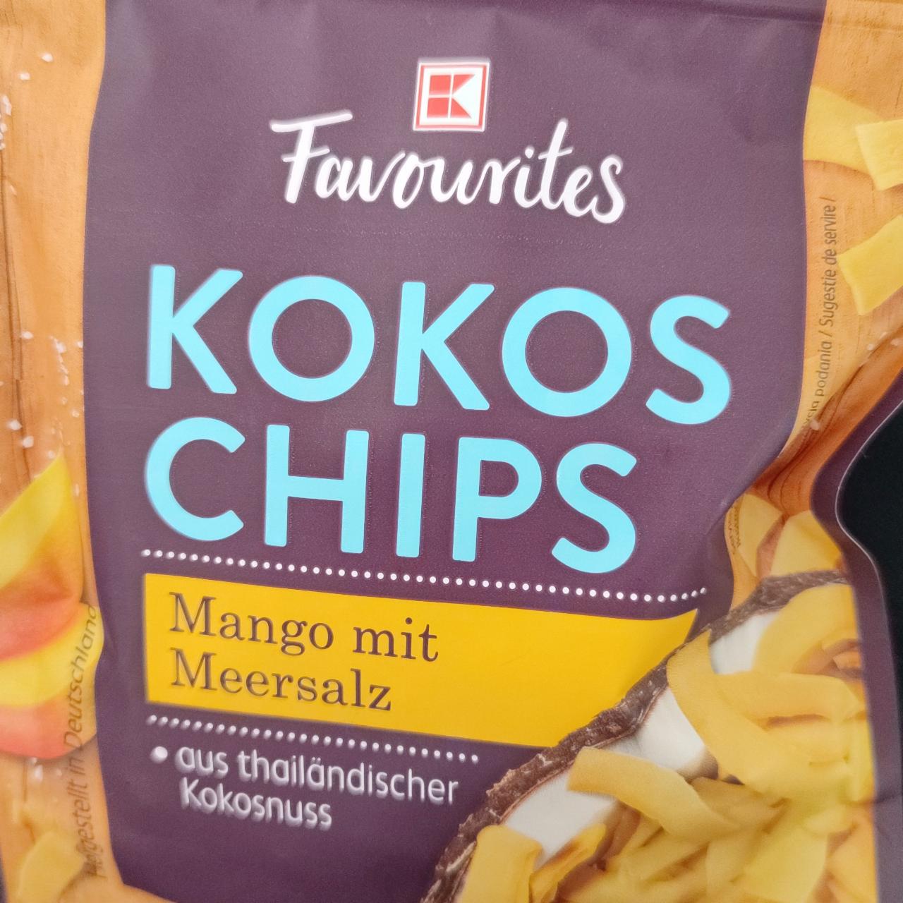 Zdjęcia - Kokos Chips Mango Kaufland