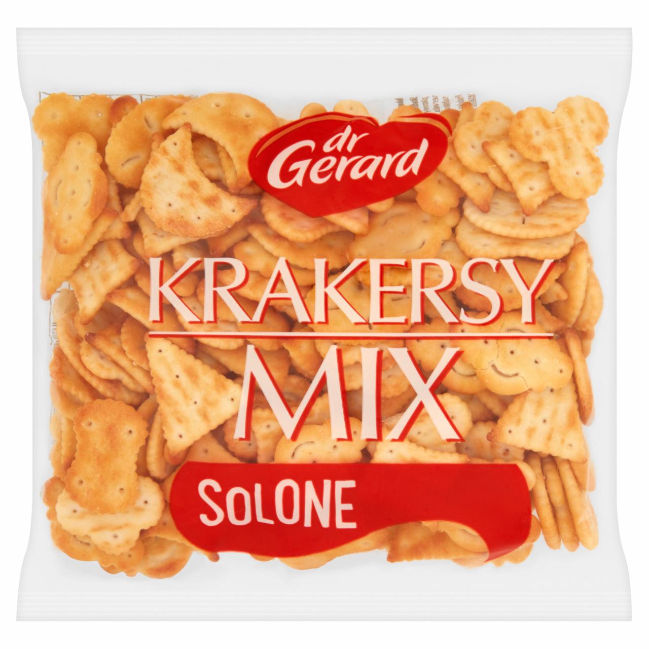 Zdjęcia - dr Gerard Krakersy mix solone 100 g