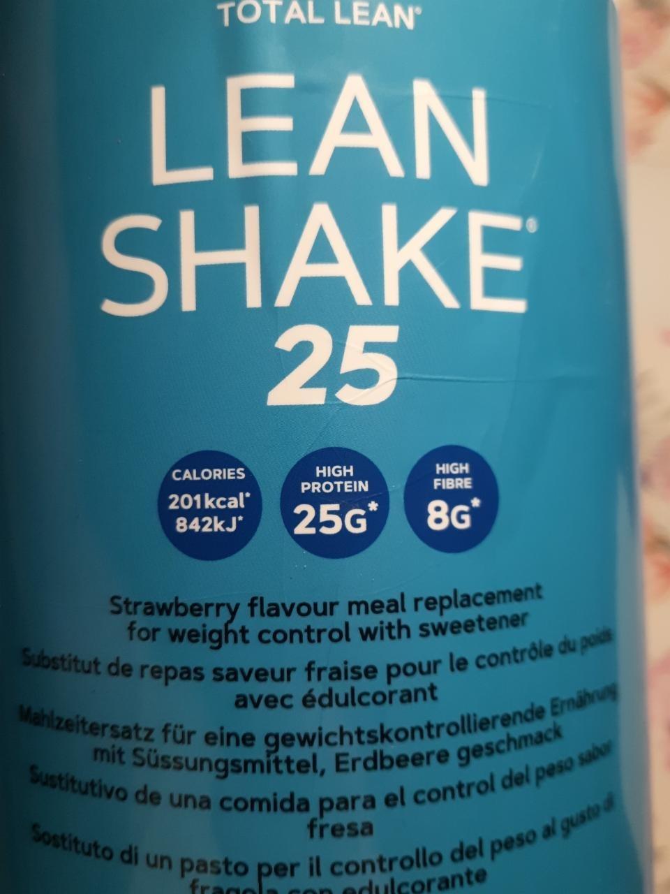 Zdjęcia - Koktajl odżywczy o smaku truskawkowym lean shake GNC