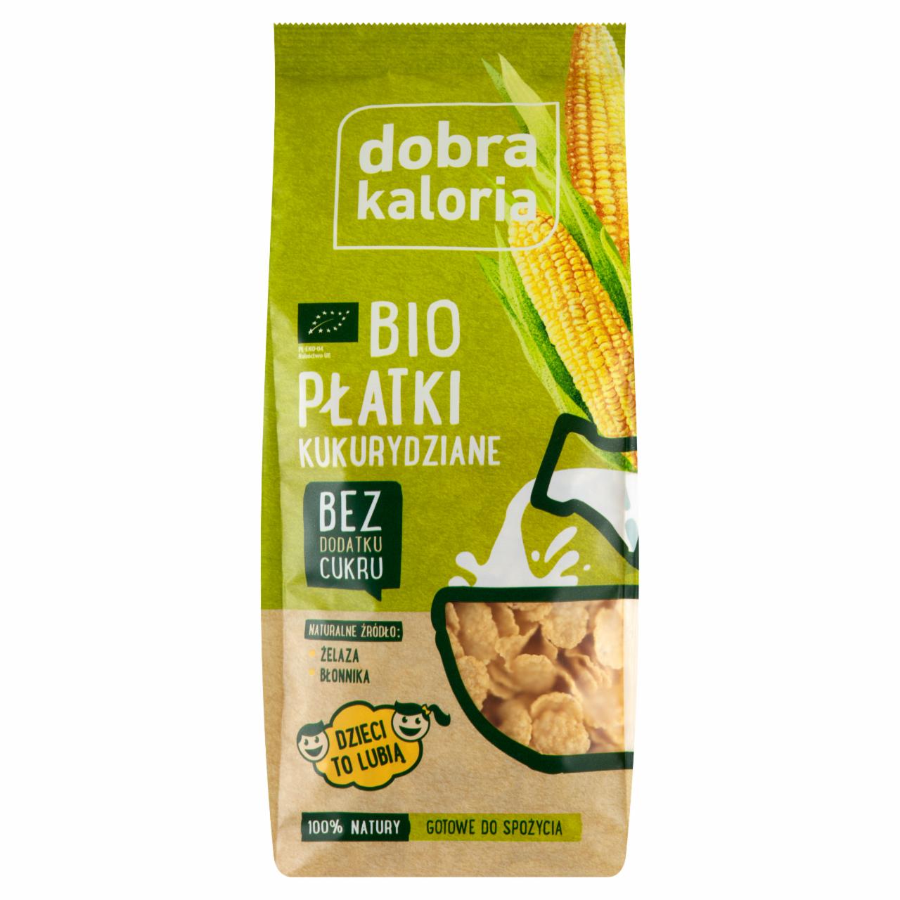 Zdjęcia - Dobra kaloria Bio płatki kukurydziane 200 g