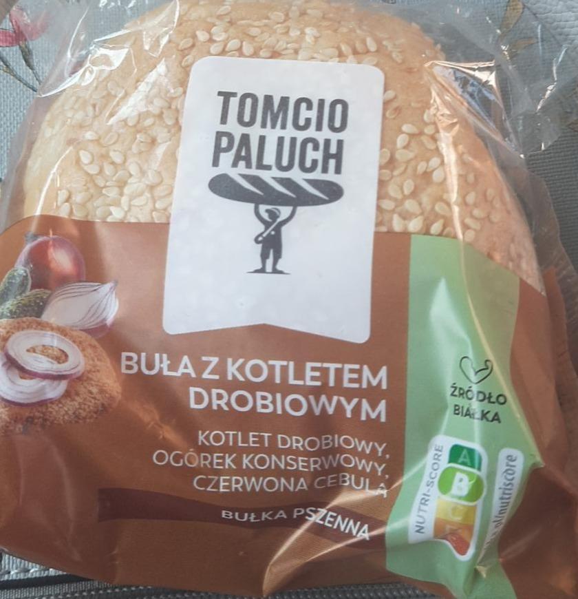 Zdjęcia - Buła z kotletem drobiowym Tomcio Paluch