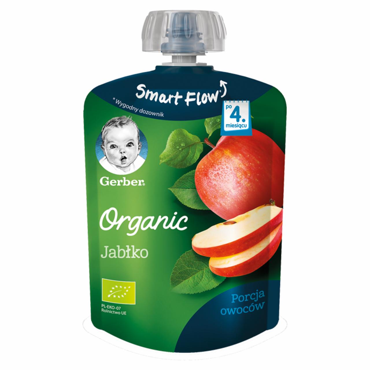 Zdjęcia - Gerber Organic Deserek Jabłko dla niemowląt po 4. miesiącu 90 g