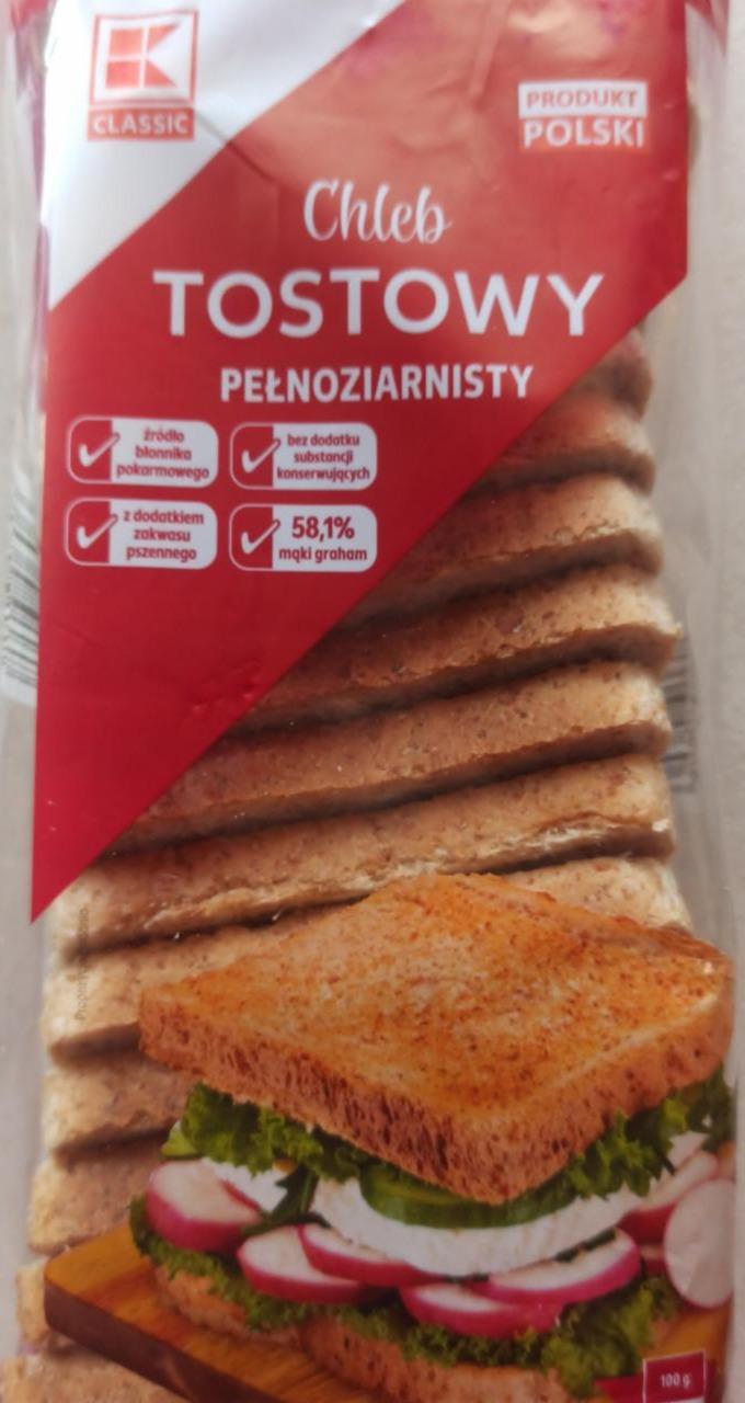 Zdjęcia - Chleb tostowy pełnoziarnisty K-Classic