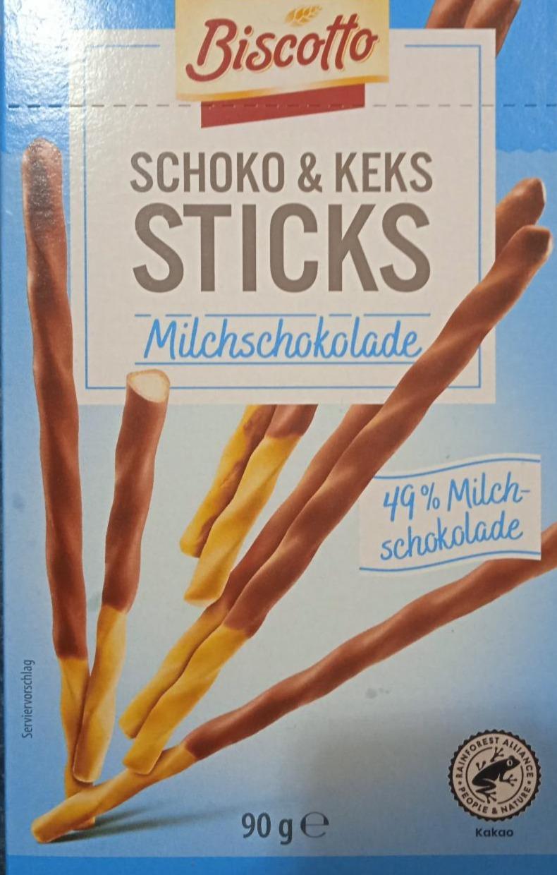 Zdjęcia - Schoko & keks Sticks Biscotto