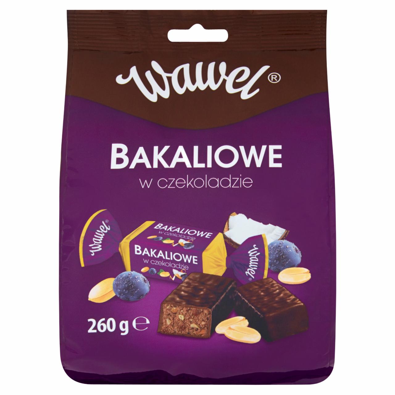 Zdjęcia - Wawel Bakaliowe Cukierki w czekoladzie 260 g