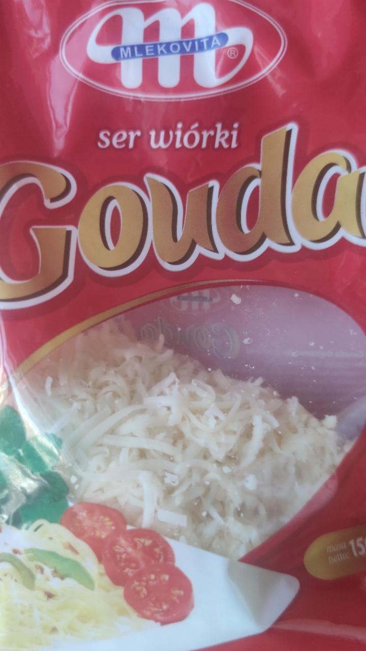 Zdjęcia - Mlekovita Ser Gouda wiórki 150 g