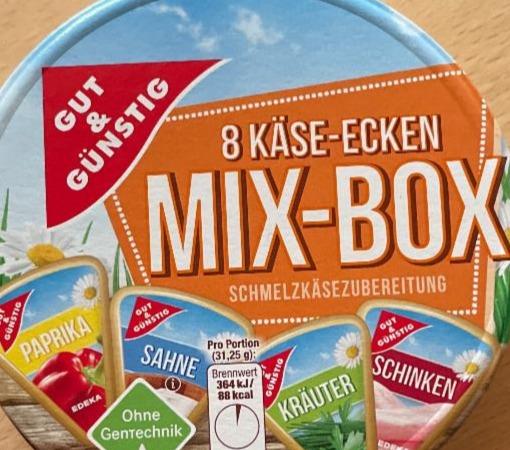 Zdjęcia - 8 Käse-Ecken Mix-Box Gut & Günstig