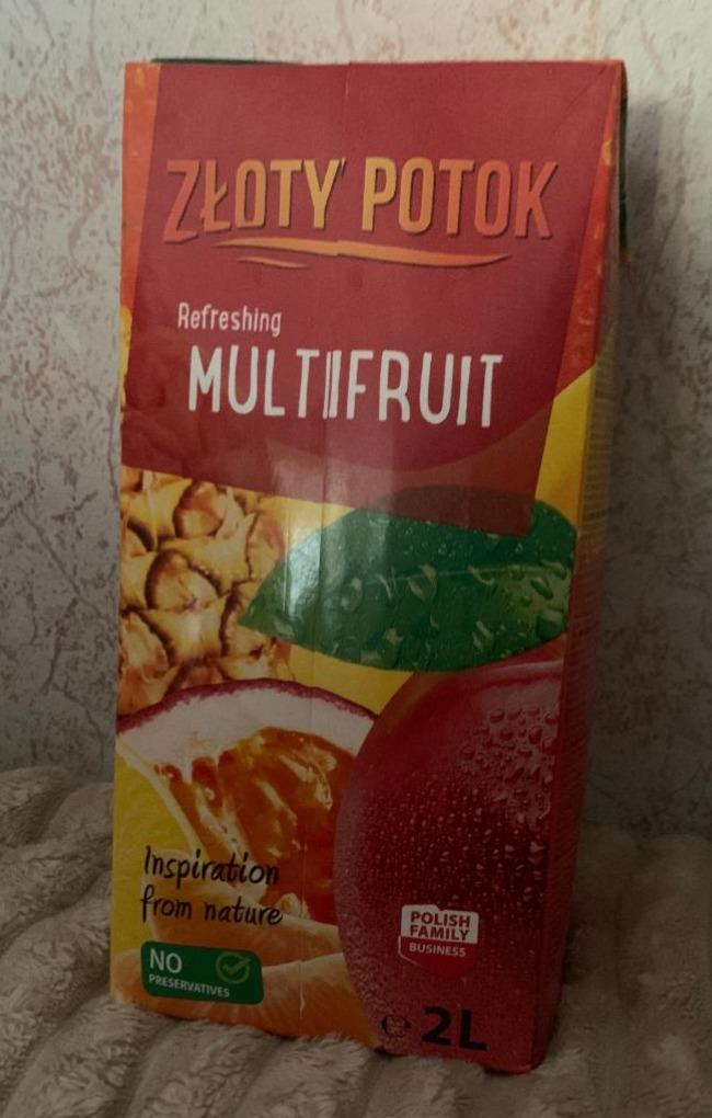 Zdjęcia - Sok multifruit złoty potok