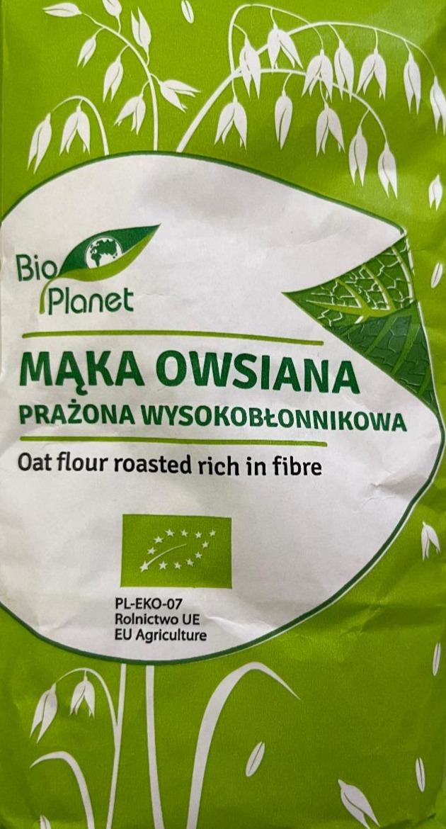 Zdjęcia - Bio Planet Mąka owsiana prażona wysokobłonnikowa 400 g