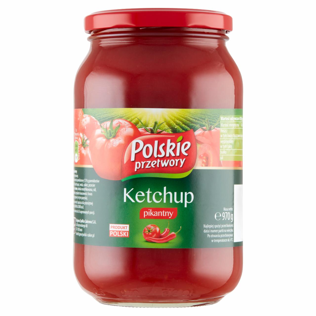 Zdjęcia - Polskie przetwory Ketchup pikantny 970 g