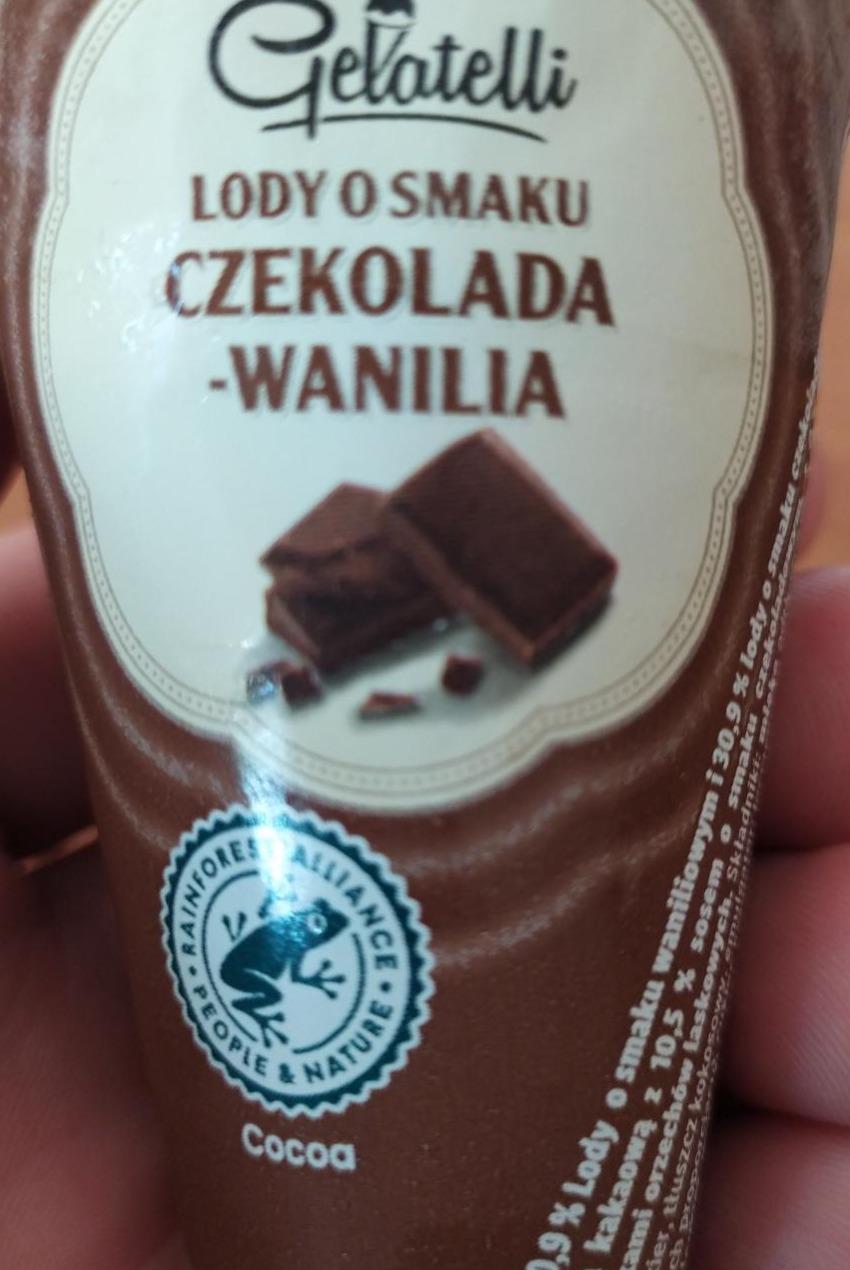 Zdjęcia - Lody o smaku Czekolada-Wanilia Gelatelli