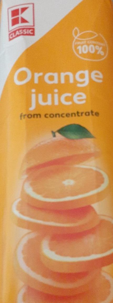 Zdjęcia - Orange juice Kaufland