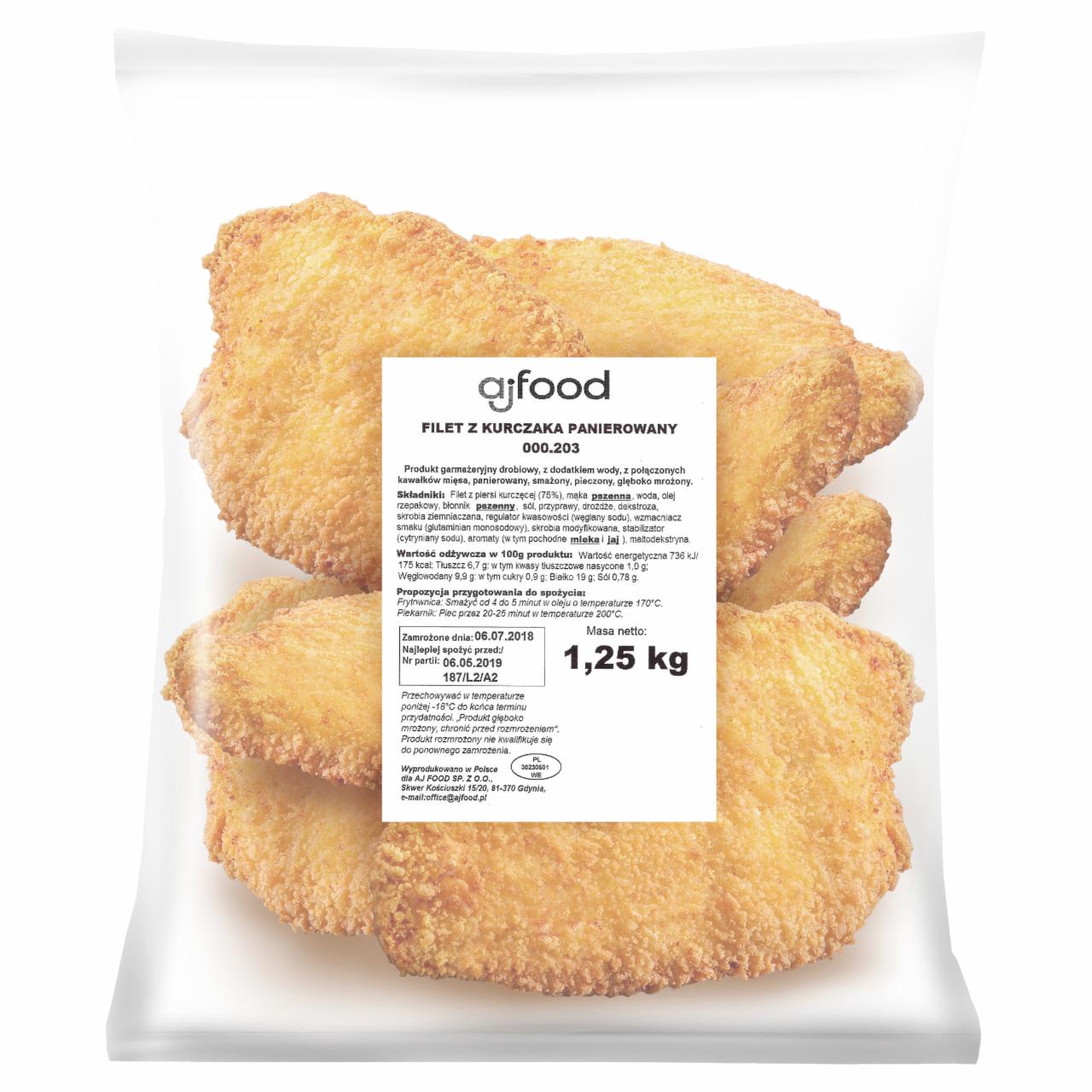 Zdjęcia - aj food Filet z kurczaka panierowany 1,25 kg