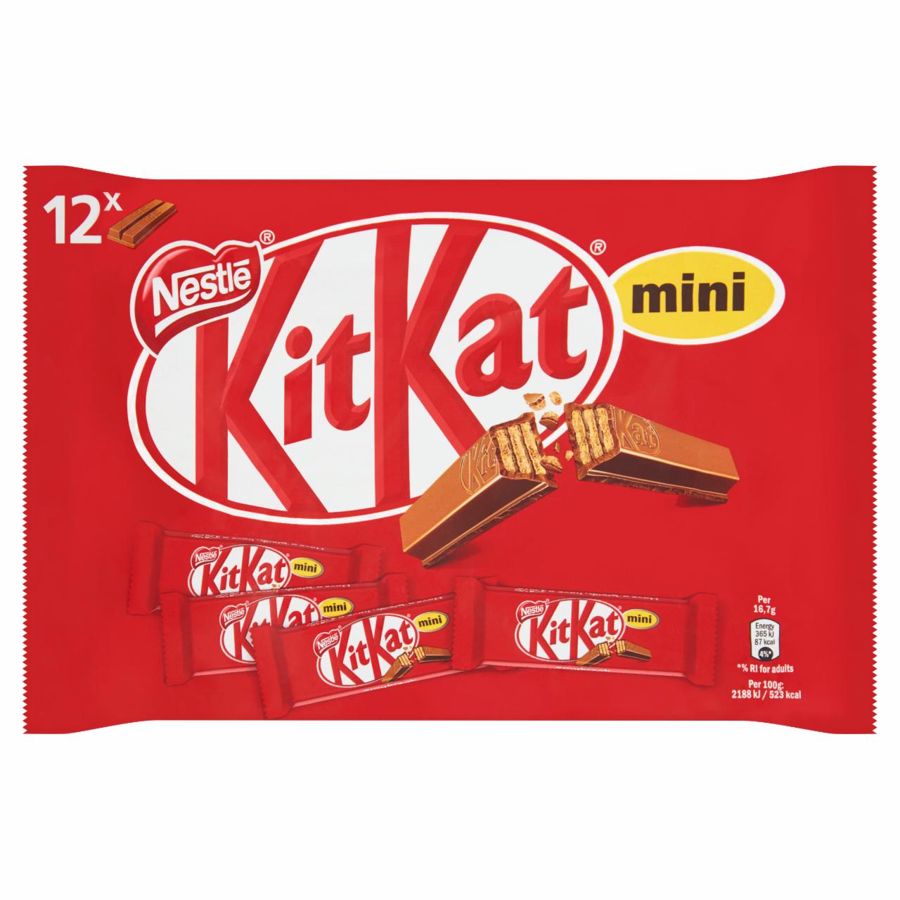 Zdjęcia - KitKat Mini Paluszek waflowy w mlecznej czekoladzie 200 g